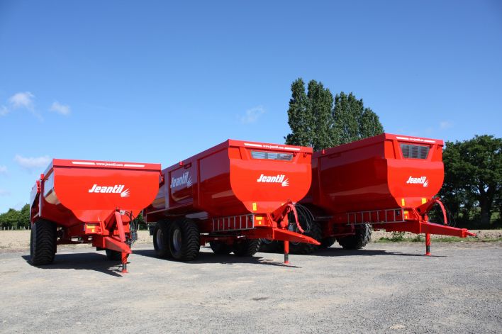 The range of BR and TP dumpers