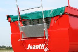 Folding front platform